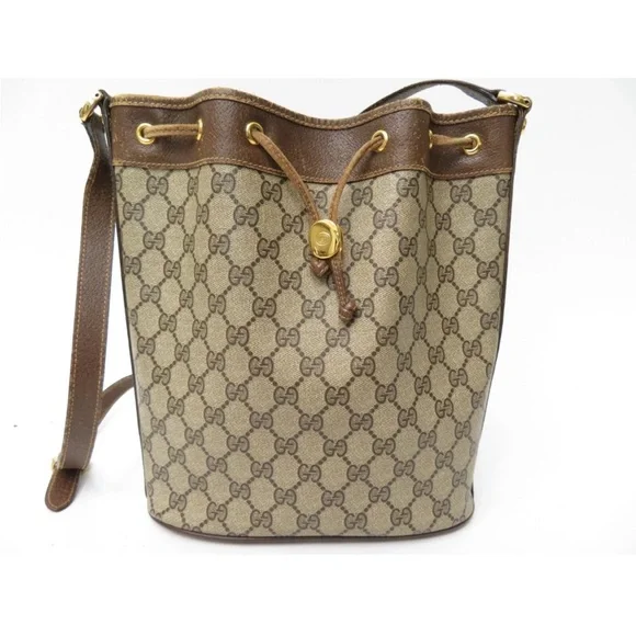 💎🥂 AUTHENTIC Luxury Gucci Brown and  Shoulder Bag - Picture 7 of 13